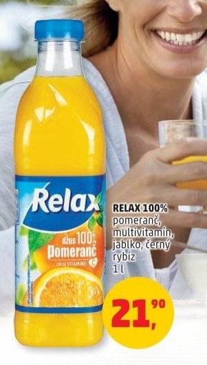 Relax 100% pomeranč