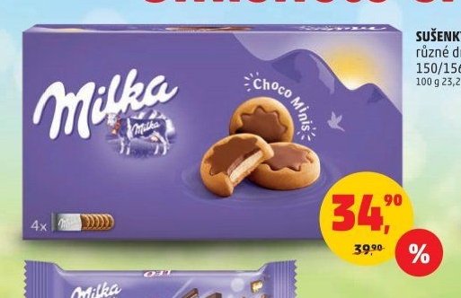 SUŠENKY MILKA