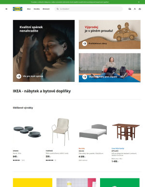 akční leták IKEA 22.7.2020-28.7.2020