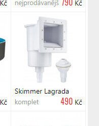 Skimmer Lagrada komplet