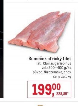Sumeček africký filet
