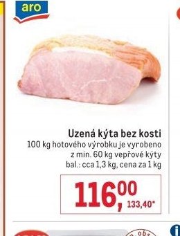 Uzená kýta bez kosti