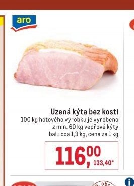 Uzená kýta bez kosti