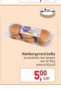 Hamburgerová bulka