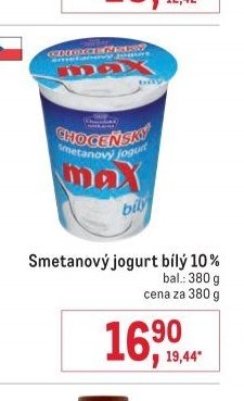 Smetanový jogurt bílý 10%