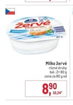 Milko žervé