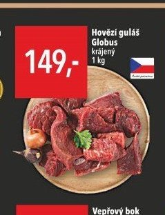 Hovězí guláš Globus
