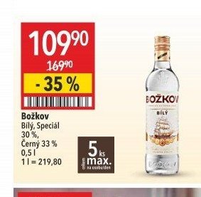 Božkov Bílý, Speciál 30 %, Černý 33 %