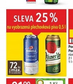 Piva v plechu