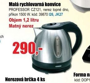 Malá rychlovarná konvice PROFESSOR CZ121