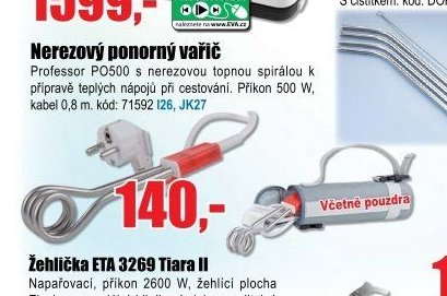 Nerezový ponorný vařič