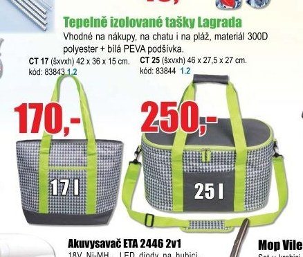 Tepelně izolované tašky Lagrada