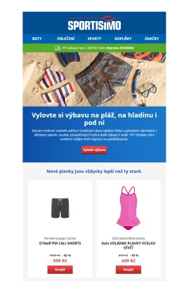 akční leták Sportisimo 23.7.2020-28.7.2020