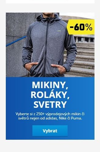 MIKINY, ROLÁKY, SVETRY