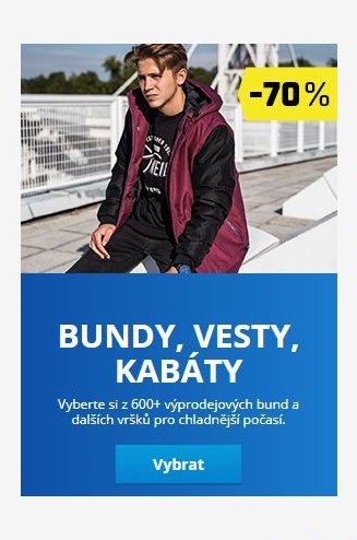 BUNDY, VESTY, KABÁTY