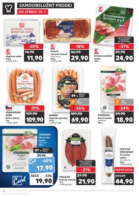 akční leták Kaufland 29.7.2020-4.8.2020