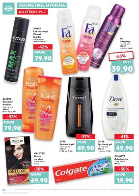 akční leták Kaufland 29.7.2020-4.8.2020