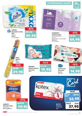 akční leták Kaufland 29.7.2020-4.8.2020