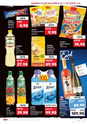 akční leták Kaufland 29.7.2020-4.8.2020