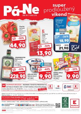 akční leták Kaufland 29.7.2020-4.8.2020