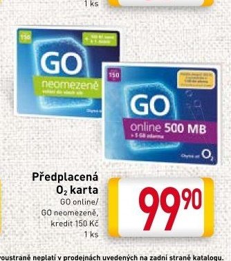 Předplacená O2 karta