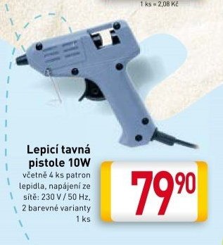 Lepicí tavná pistole 10W