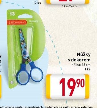 Nůžky s dekorem