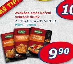 Koření Avokádo
