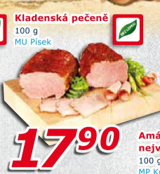 Pečeně kladenská Maso uzeniny Písek