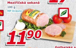 Sekaná pečená Meziříčská Krásno