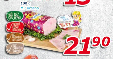 Šunka Amálka nejvyšší jakosti Krásno