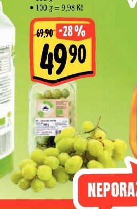 Bio Hrozny bílé