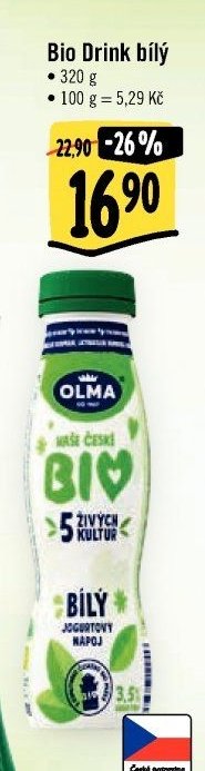 Bio Drink bílý