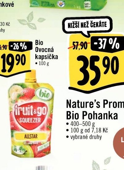 Bio Ovocná kapsička