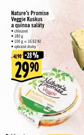 Nature's Promise Veggie Kuskus a quinoa saláty