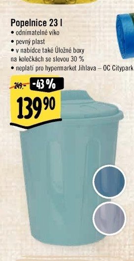 Popelnice 23 l