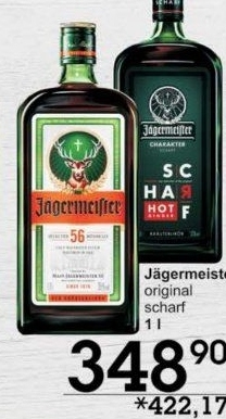 Bylinný likér Jägermeister