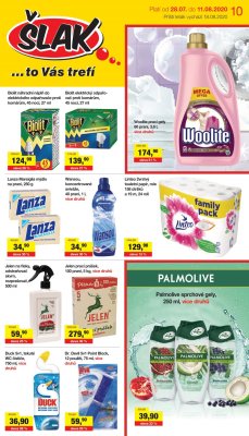 akční leták Šlak drogerie 28.7.2020-11.8.2020