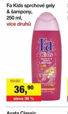 Fa Kids sprchové gely & šampony, 250 ml