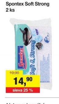 Houba na nádobí Spontex Soft Strong, 2 ks