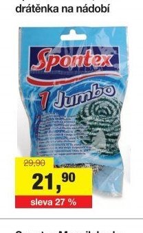 Spontex Jumbo, velká drátěnka na nádobí