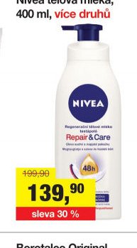 Nivea tělová mléka, 400 ml