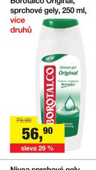 Borotalco Original, sprchové gely, 250 ml