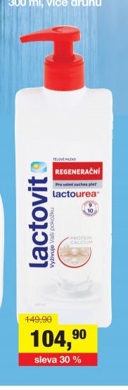 Lactovit tělová mléka, 300 ml