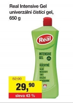 Čistič gelový Real