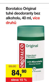 Deodorant stick Borotalco