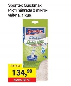 Mop Quickmax Spontex - náhrada