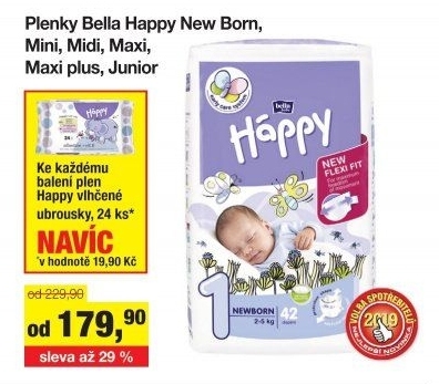 Pleny dětské Háppy Bella