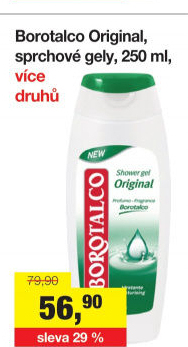 Sprchový gel Borotalco