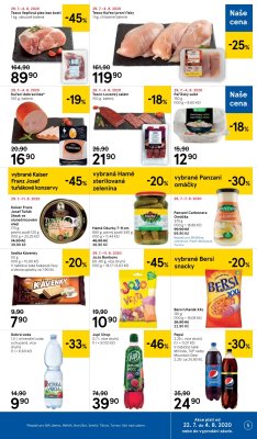 akční leták Tesco 29.7.2020-4.8.2020